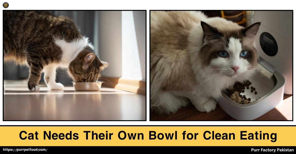 Cat Needs Their Own Bowl for Clean Eatings