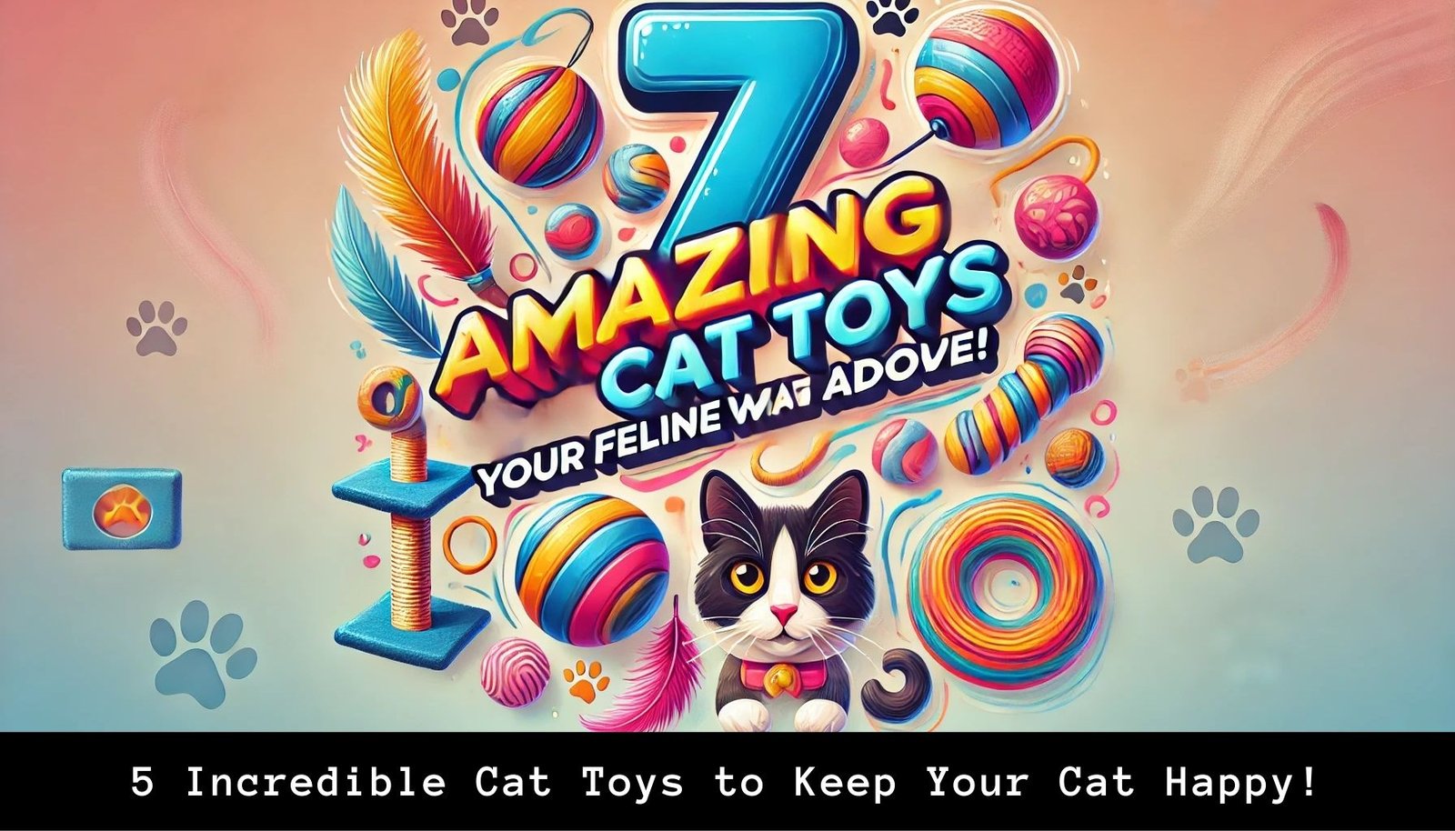 5 Incredible Cat Toys to Keep Your Cat Happy!