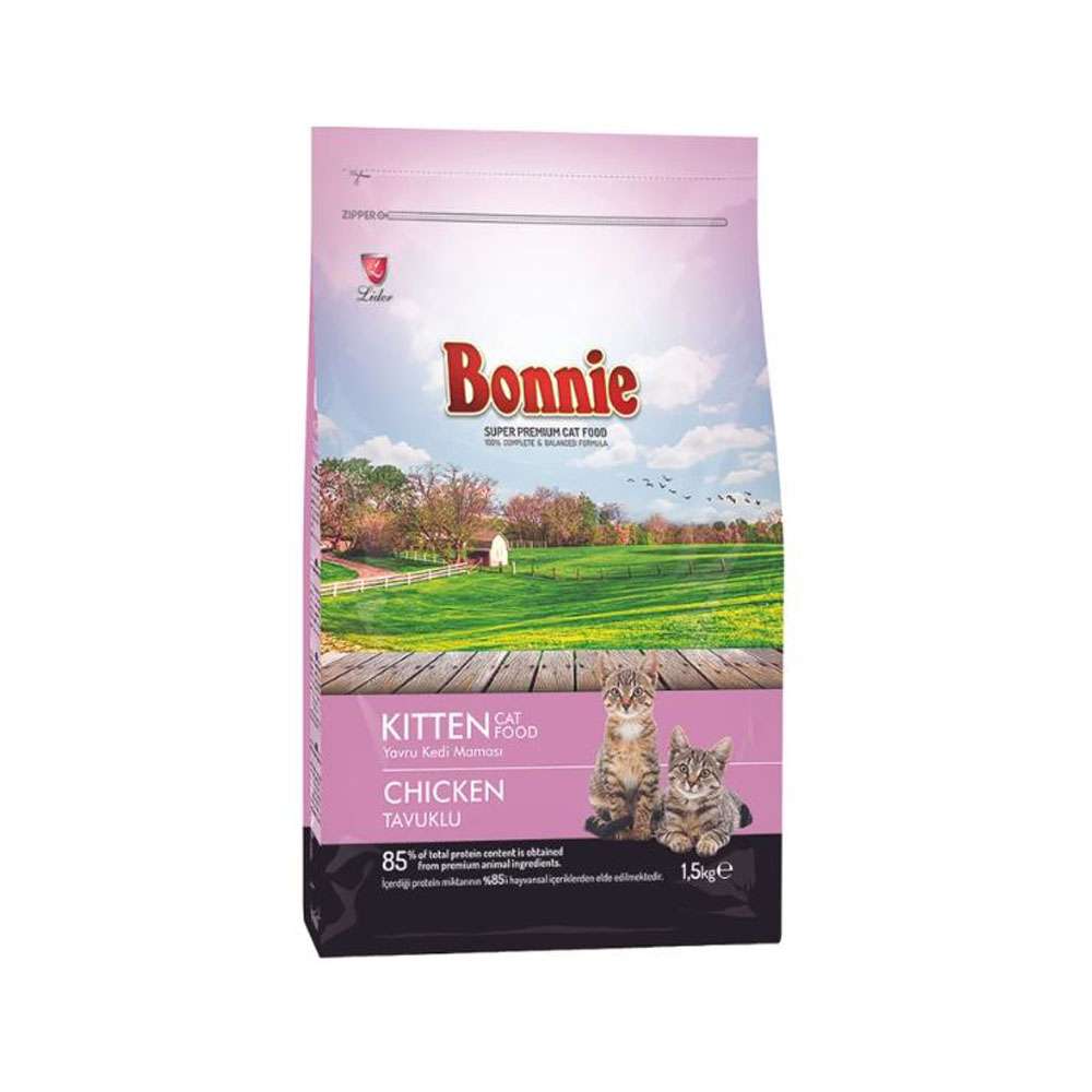 Bonnie Kitten Chicken Dry Food 1.5kg – Best Nutrition in Karachi
