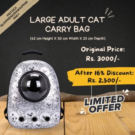 Discounted Offer: Large Adult Cat Carry Bag
