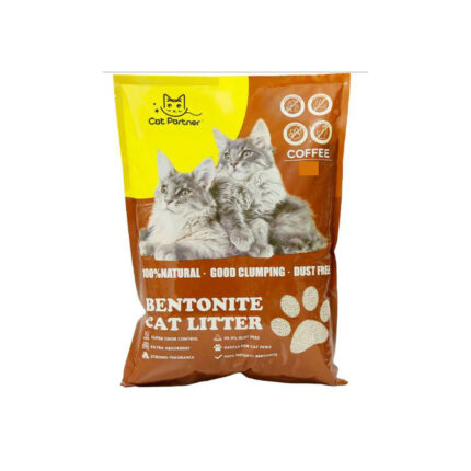 Cat Partner Imported Bentonite Coffee Scented Cat Litter 10LTR