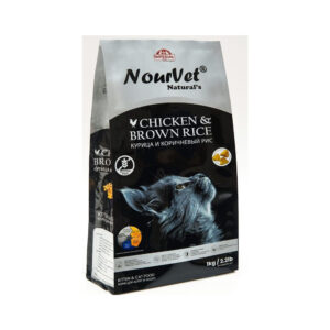 Nourvet Chicken Dry Food(Adult Cats & Kitten) 1KG