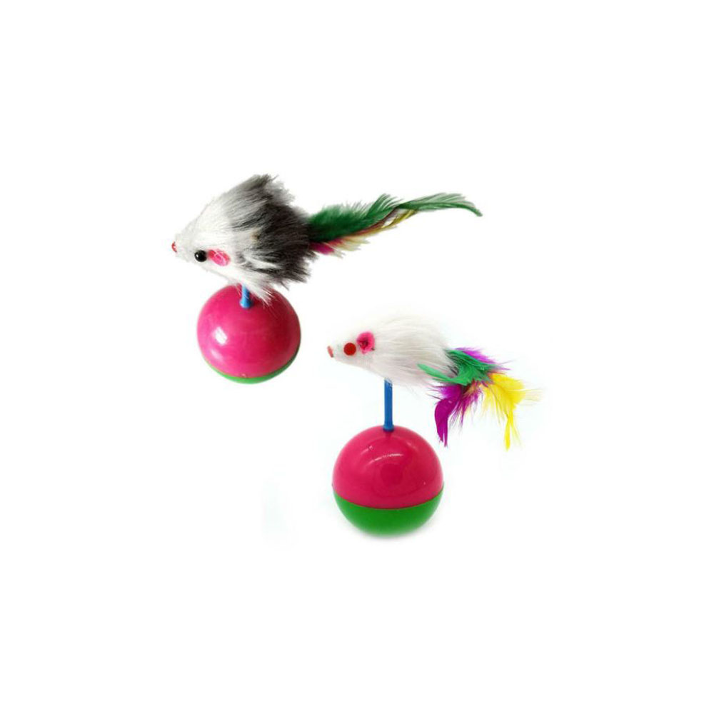 Rotating Mouse Toy Ball