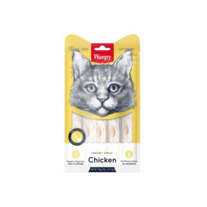 Wanpy Creamy Treats Chicken Flavor(Adult Cat/Kitten) 60gr