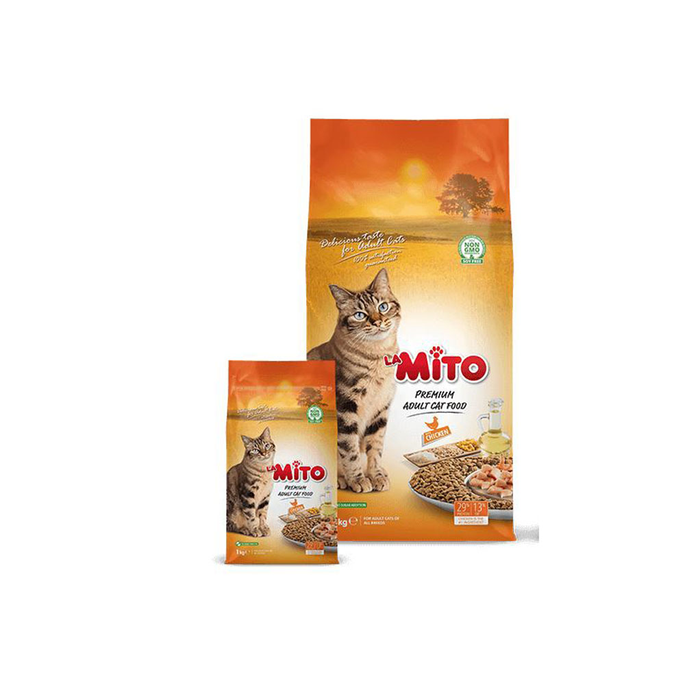 Mito Cat Food in Karachi – Turkish Chicken Flavor Dry Food 1KG