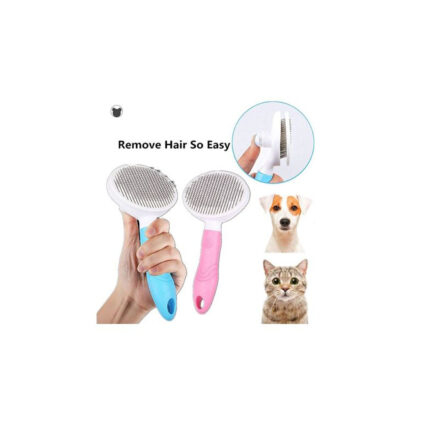Oval Shaped Self Cleaning Button Brush