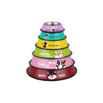 Fancy Designed (8.5 inches) Medium Size Steel Bowls