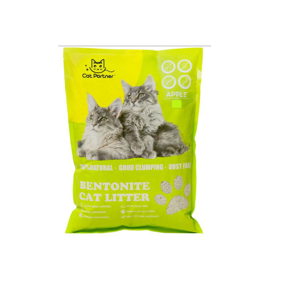 Cat Partner Imported Bentonite Apple Scented Cat Litter 10LTR
