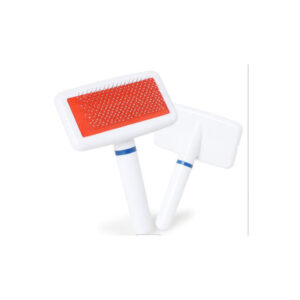 White Plastic Grooming Brush