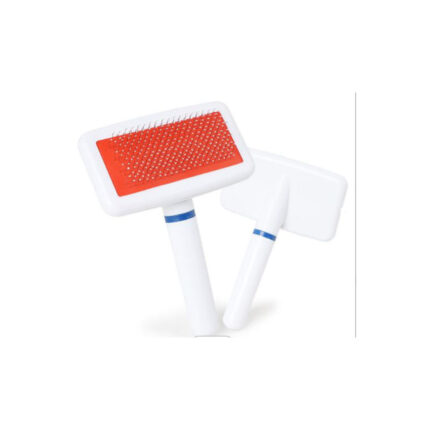 White Plastic Grooming Brush