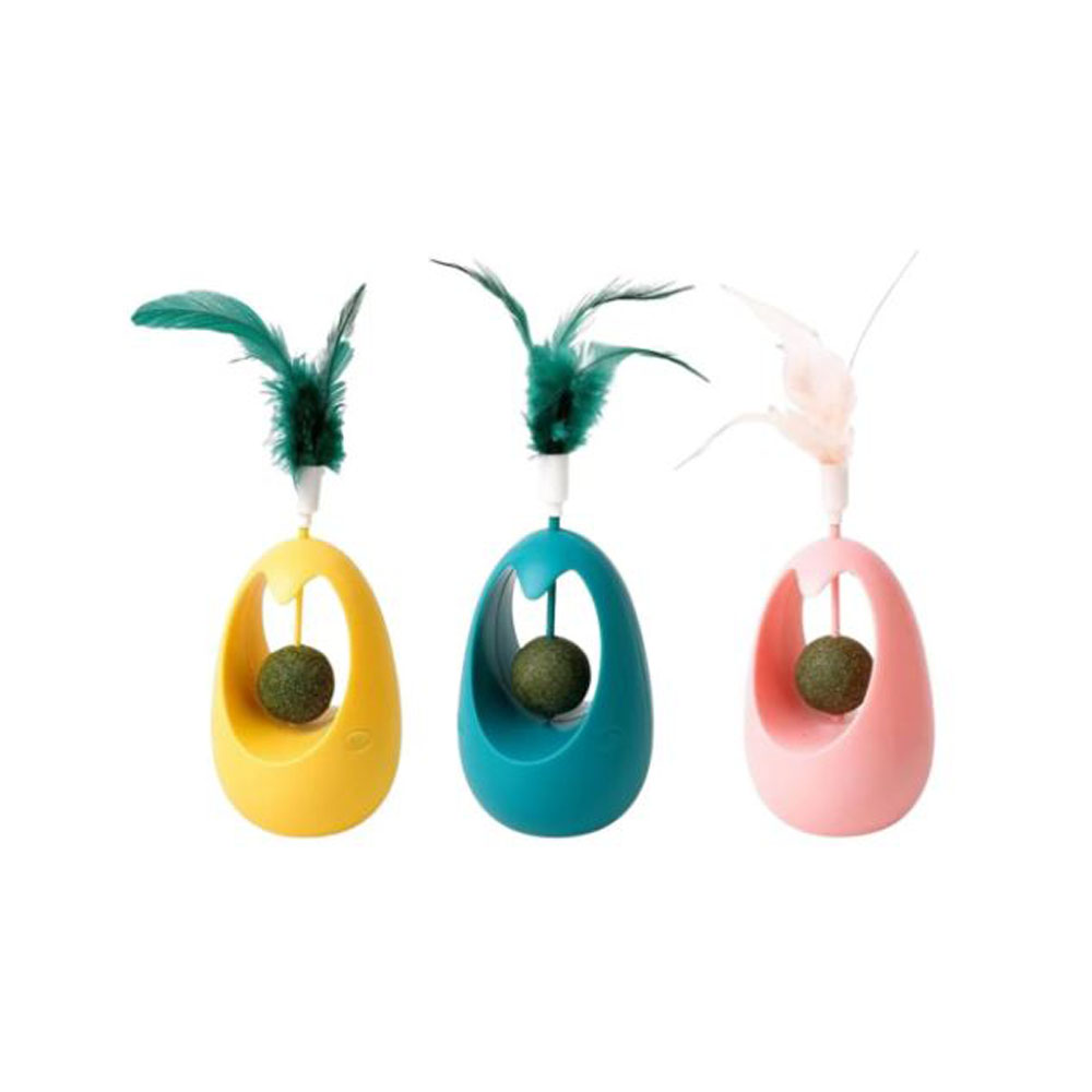 Catnip Toy in Karachi – Egg Shaped Cat Play Toy