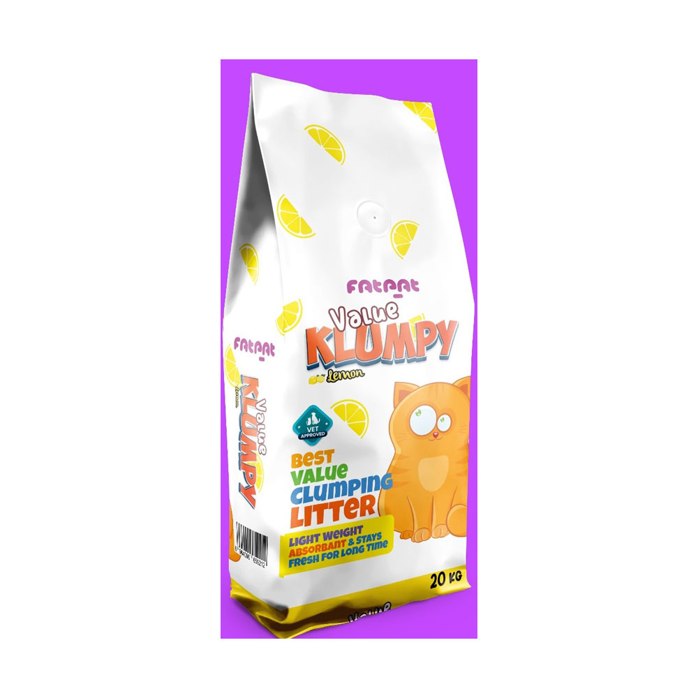 Lemon Scented Cat Litter in Karachi – Value Klumpy Odor Control