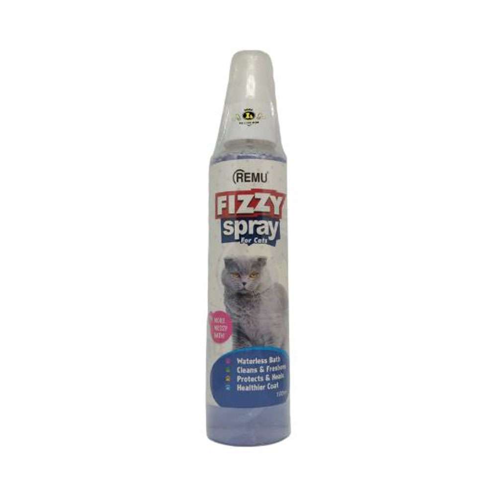 Dry Bath Shampoo for Cats in Karachi – Remu Fizzy Spray 200ml