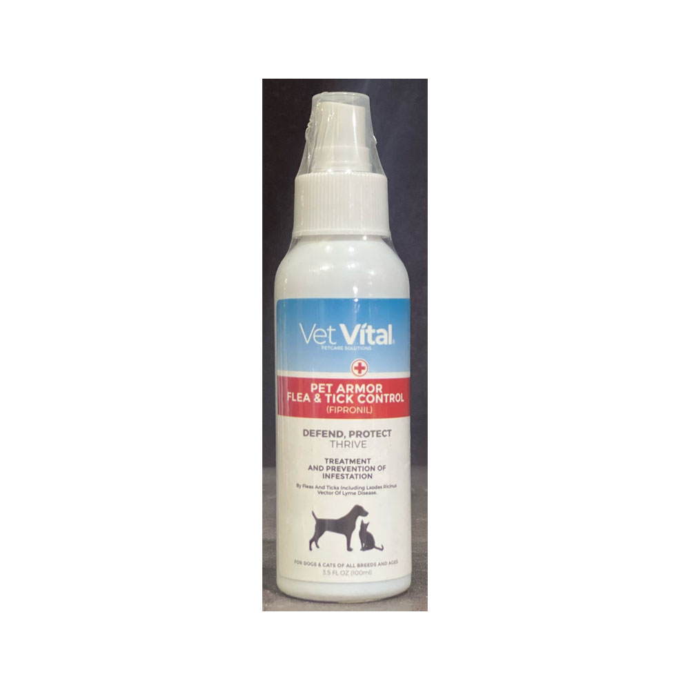 Vet Vital Fleas & Ticks Spray 120ml – Best Protection for Cats and Dogs in Karachi