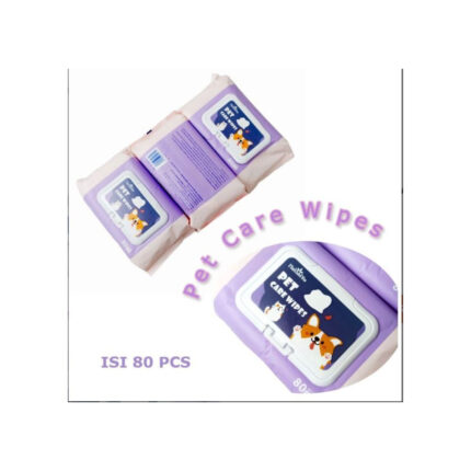Pet Care Wipes in Karachi – 80 Sheet Grooming Pack for Cats & Dogs