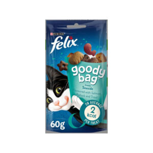 Felix Goody Bags (Seaside) Dry Treats(Adult Cat) 60gr