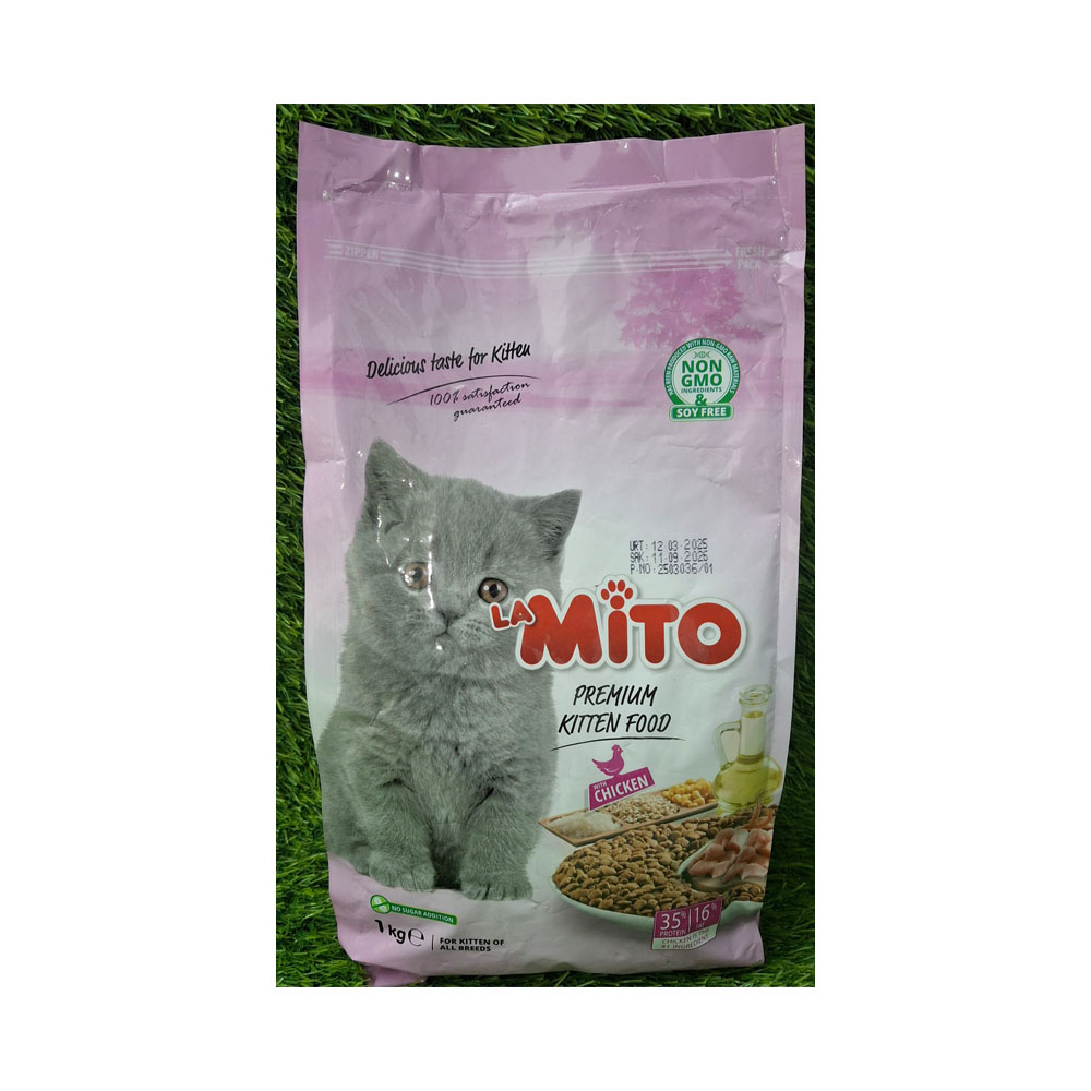 Mito(Turkish Brand) for Kitten in Chicken Flavor 1KG