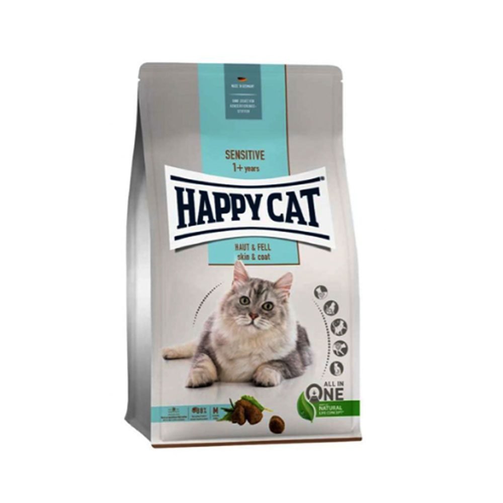 Happy Cat Sensitive Skin/Coat (Adult Cat) Dry Food 1.3kg