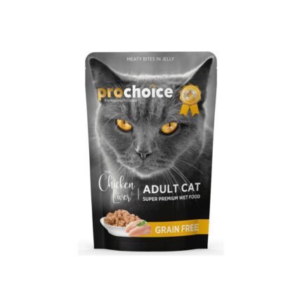 Prochoice Adult(chicken & Liver) Cat Wet Sachet - 85gr