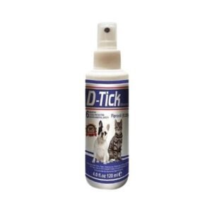Tick Spray for Cats and Dogs in Karachi – D Tick 120ml Protection