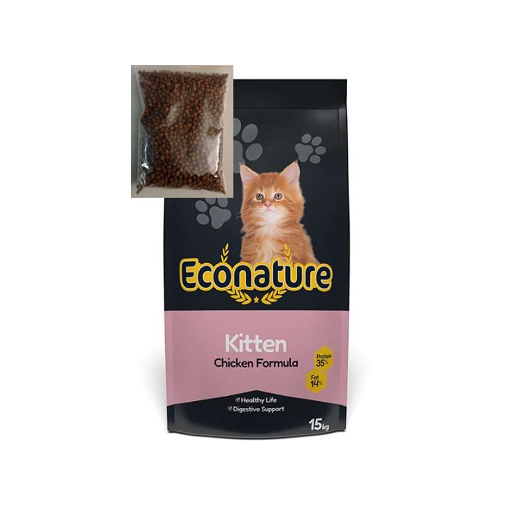 Affordable Kitten Food in Karachi – Econature 500GR Loose Packing