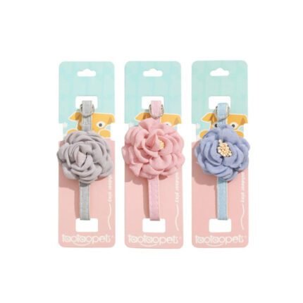 Adjustable Fancy Flower Cat Collars