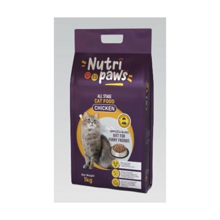 NutriPaws Cat & Kitten Dry Food 1kg