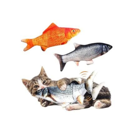 Cats Vibrating Fish Toy