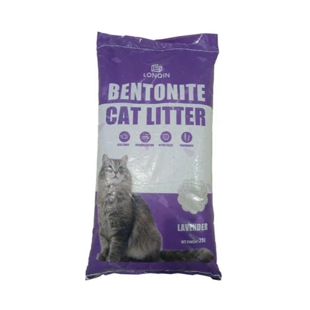 Imported Bentonite Lavender Scented Cat Litter 25LTR