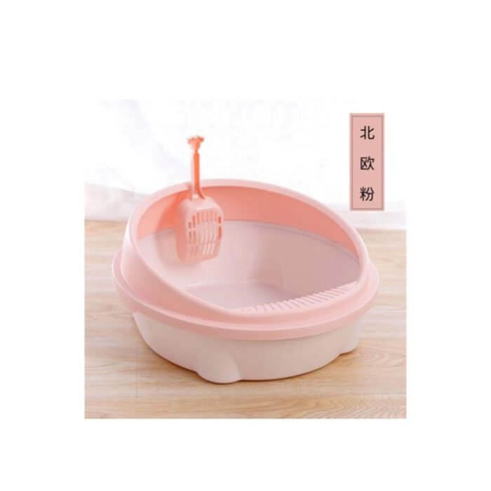 Round Deep Extra Large ( 20 inches length) Litter Tray with scoop - Image 2