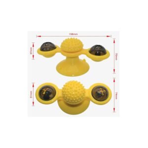 Windmill Cat toy for Cats & Kitten with Catnip & Light