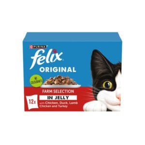 Wet Cat Food Pouch in Karachi – Felix Original Farm Selection 85gr