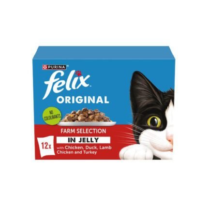 Wet Cat Food Pouch in Karachi – Felix Original Farm Selection 85gr