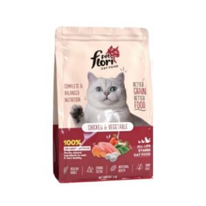 Dry Cat Food in Karachi – Flori Chicken and Vegetable Formula