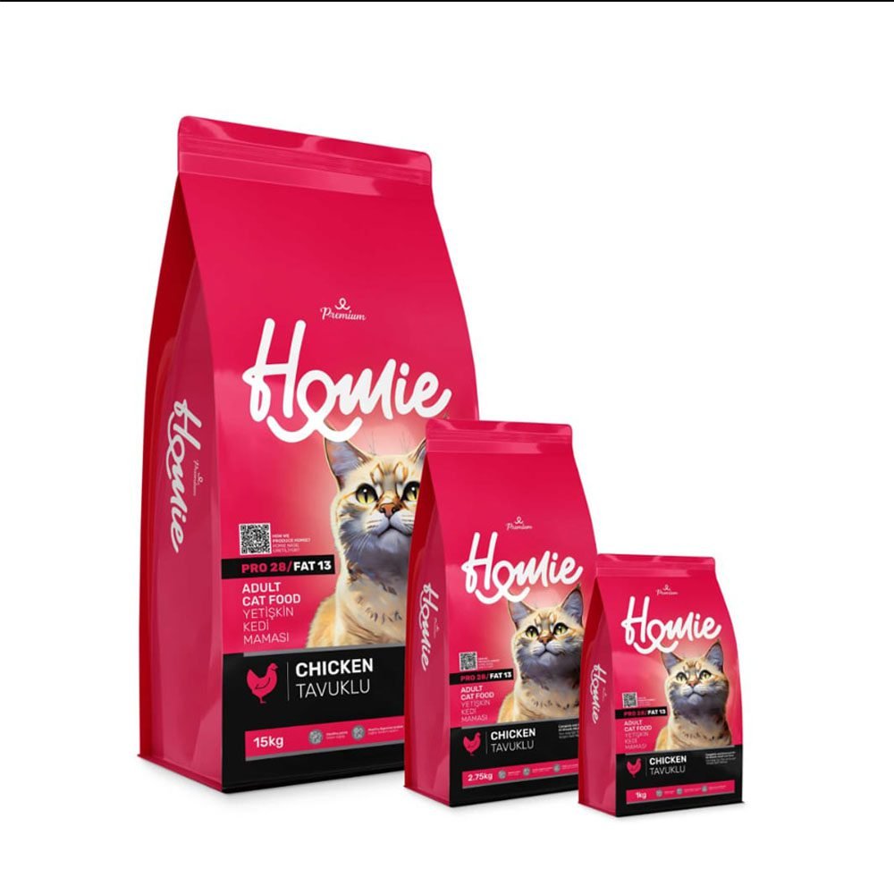 Adult Chicken Cat Food in Karachi – Homie Premium 1kg Dry Food