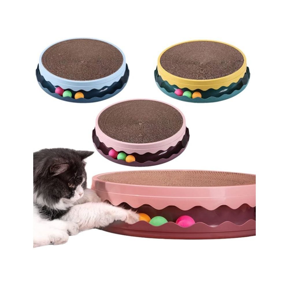 Cat Scratching Board in Karachi – Large Round with Catnip