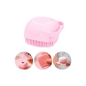Cat Bath Brush in Karachi – Silicone Massage Grooming Tool