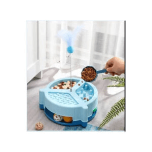 S-layered Tower Track toy with Feed Function & Spring