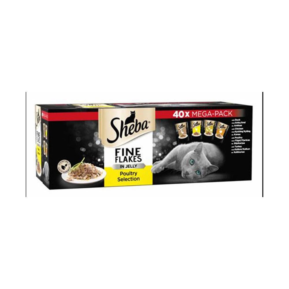 Sheba Wet Sachet 85gr Poultry Selection