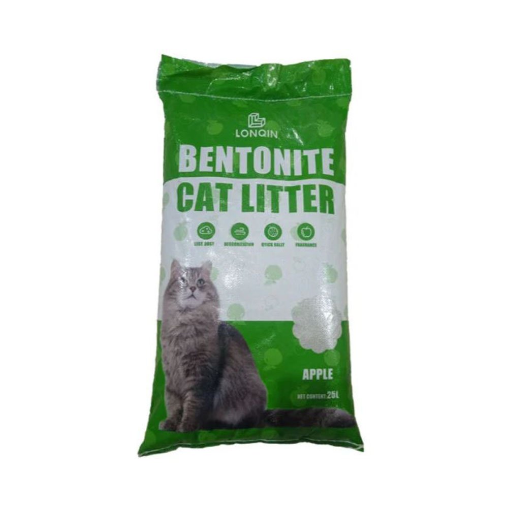 Imported Bentonite Apple Scented Cat Litter 25LTR