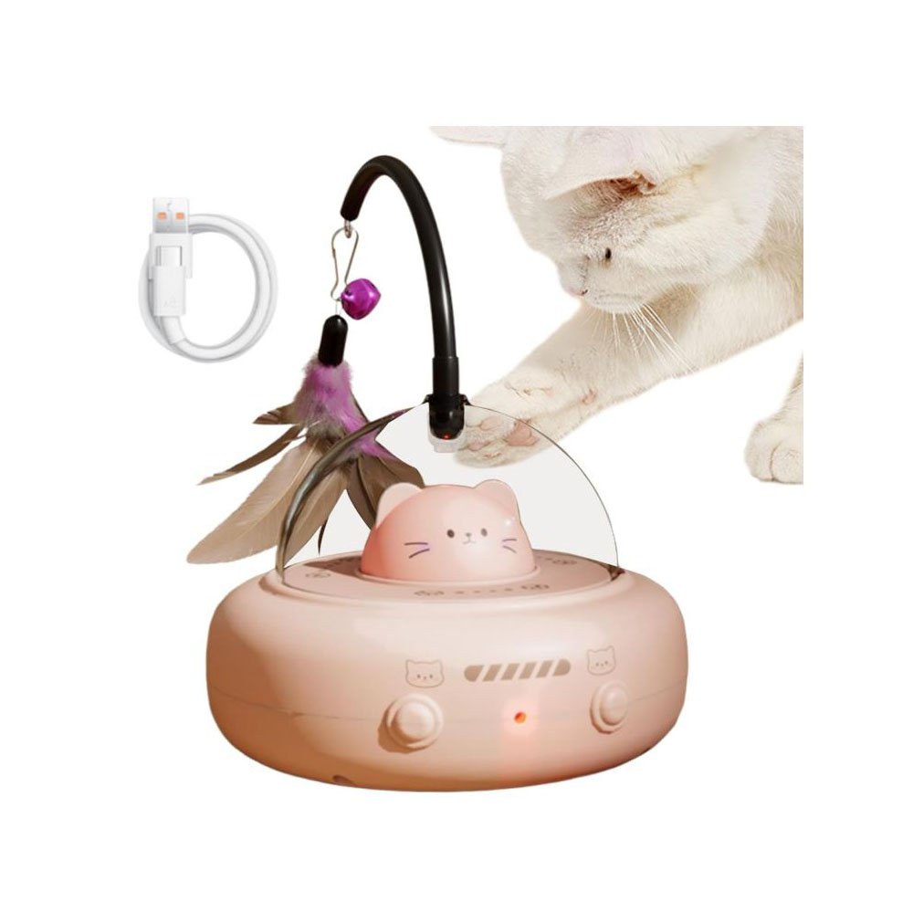 Robot Teaser  Wand & laser Light Toy for Cats & Kitten