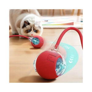 Electric Rotating Toy Ball with Worm Tail