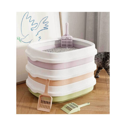 Superior Quality Imported Extra Large Litter Tray with scoop(22 x 17 x 6.5) Inches