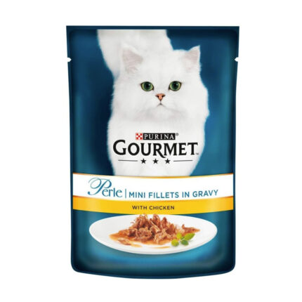 Purina(Gourmet) Perle Fillet in Gravy sachet 85gr