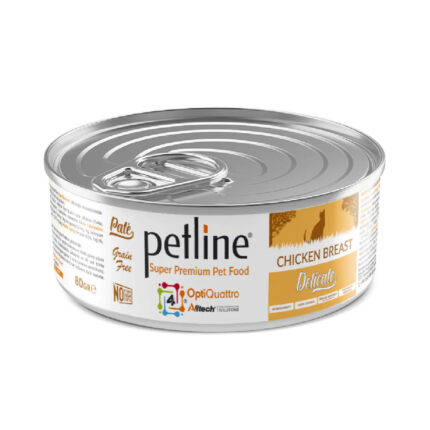 Petline(Turkish Brand) Super Premium Adult Cat tin in Chicken flavor 80gr