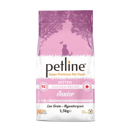 Petline(Turkish) Junior Hypoallergenic Low Grain Kitten Chicken Flavor Dry Food 1.5kg