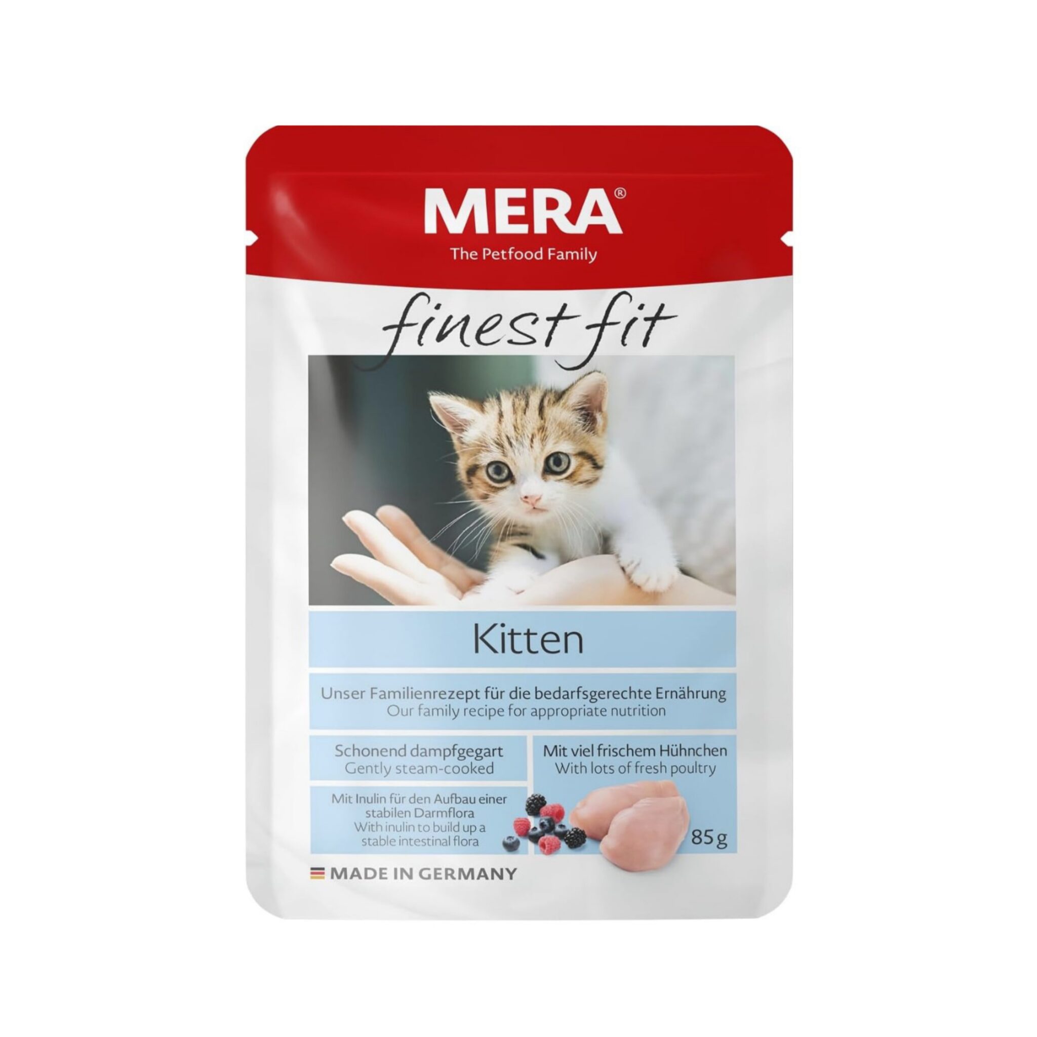 Mera Kitten(Finest Fit) Wet Sachet in Poultry flavor 85gr