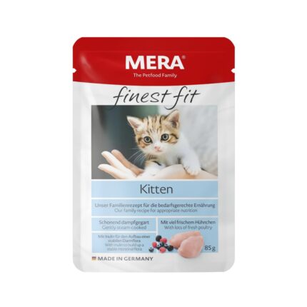 Mera Kitten(Finest Fit) Wet Sachet in Poultry flavor 85gr