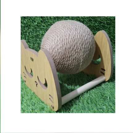 Round Scratching Toy Post