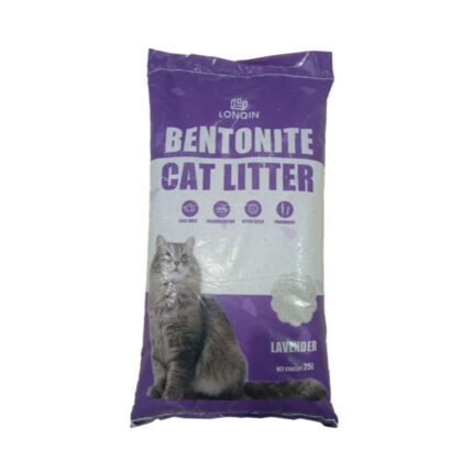 Linqon Imported Bentonite Lavender Scented Cat Litter 25ltr